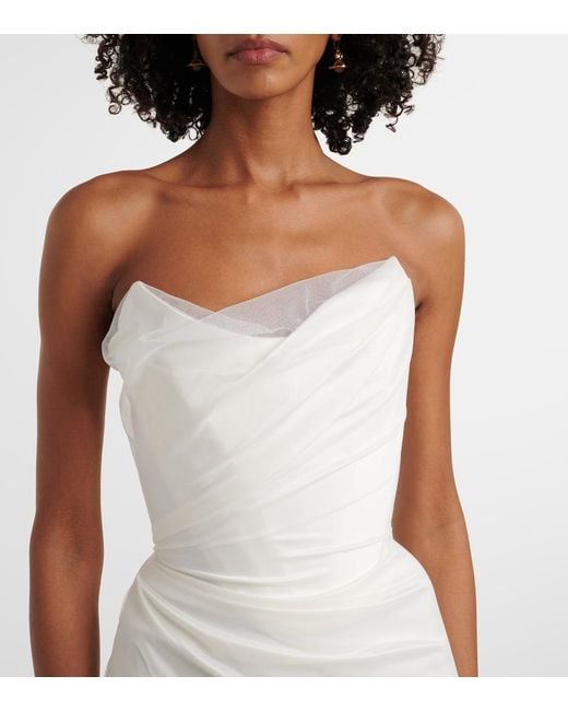 Robe De Mariee Nova Reha En Tulle Et Satin Vivienne Westwood en coloris White