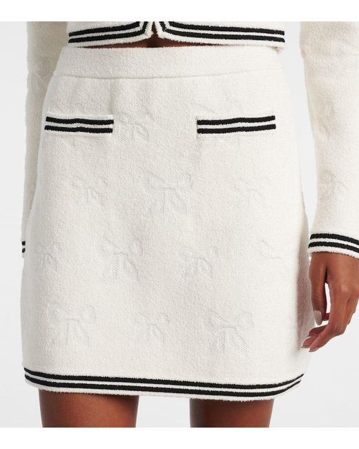 Short Skirts Self-Portrait en coloris White