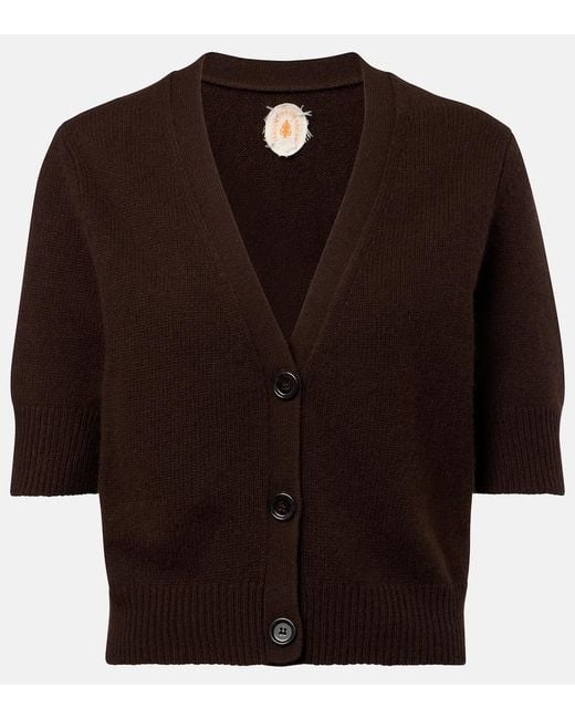 Jardin Des Orangers Black Cashmere Cardigan