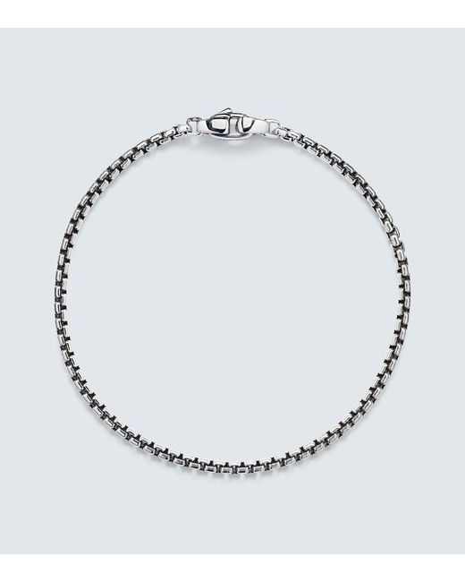 David Yurman Metallic Sterling Chain Bracelet for men