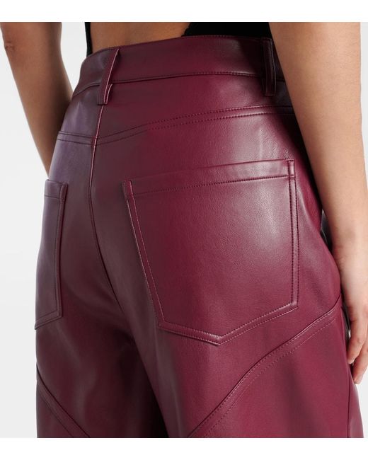 Pantalon Ample A Taille Mi-Haute ROTATE BIRGER CHRISTENSEN en coloris Red