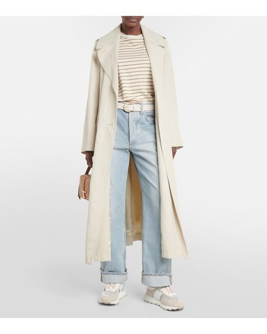 Tod's White Sportiva Run Leather Sneakers