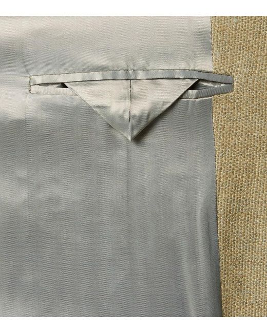Our Legacy Natural Robe Linen And Silk Overcoat for men