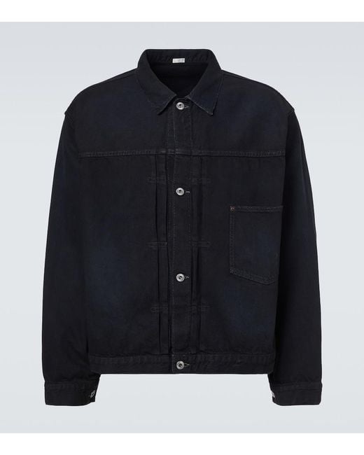 A.PRESSE Blue 1St Type Denim Jacket for men