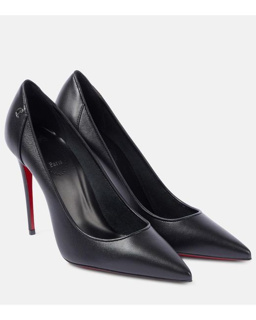 Christian Louboutin Black Sporty Kate Nappa Pumps 100