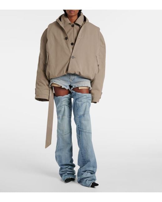 Balenciaga Blue New Flex 90 Denim Pantaboots