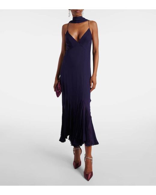 Jimmy Choo Red Pumps Stevie 100 Aus Satin Mit Kristallen