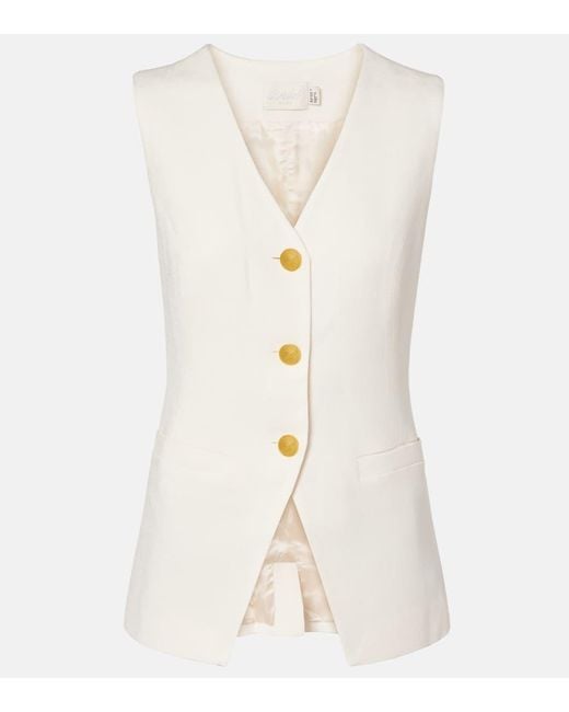 Chaleco De Novia Ingrida Rixo de color White