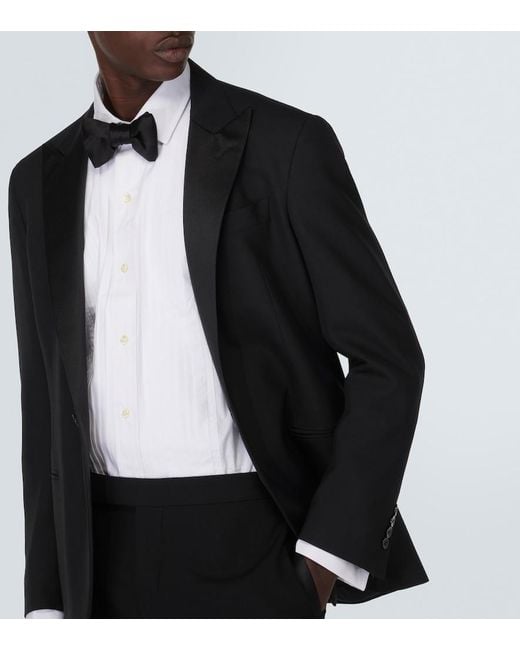 Polo Ralph Lauren Black Tailored Wool Barathea Tuxedo for men