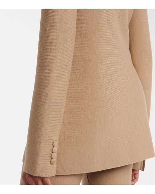 Gabriela Hearst Natural Bowen Wool Blazer