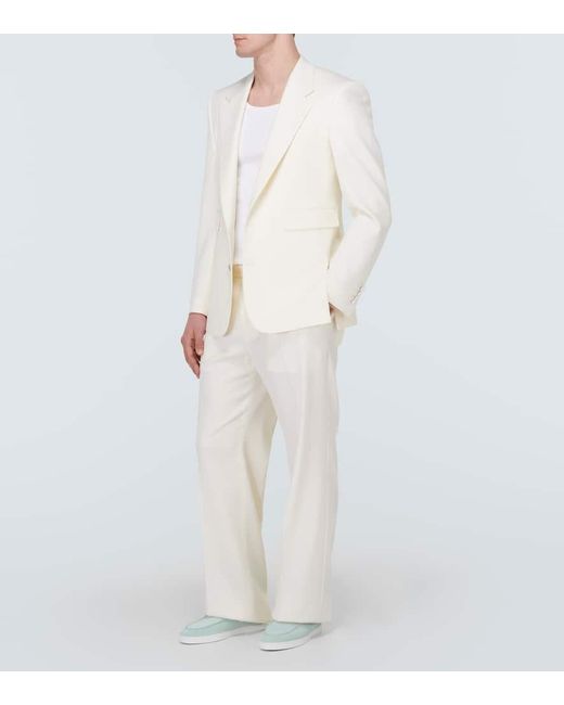 Christian Louboutin Green Varsiboat Logo-Embossed Suede Loafers for men