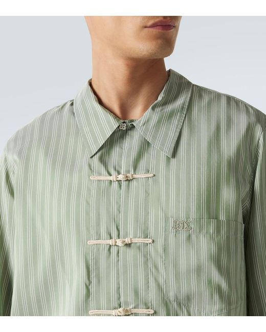 Camicia Sylvan di Bode in Green da Uomo