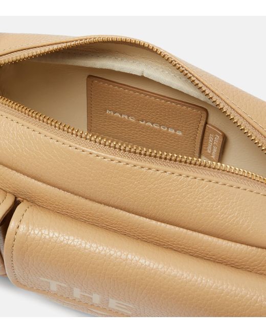 Marc Jacobs Natural The Cargo Leather Shoulder Bag