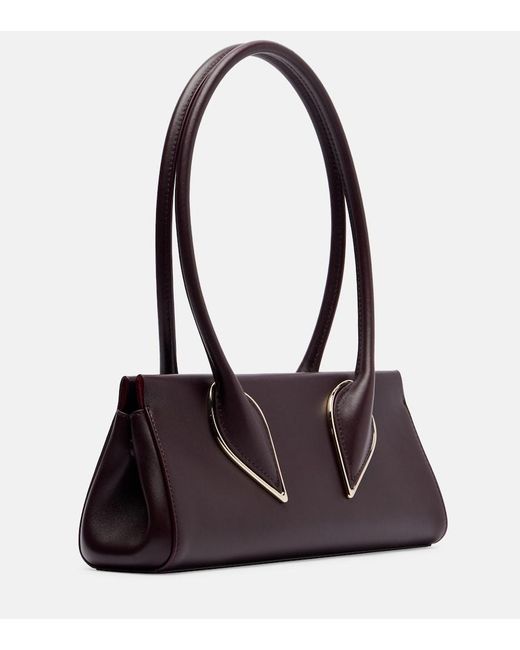 Christian Louboutin Black Venus Small Leather Tote Bag