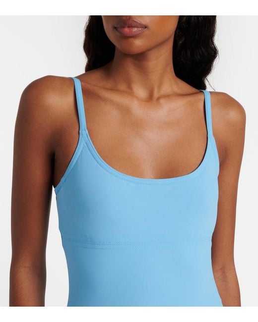 Karla Colletto Blue Basics Swimsuit
