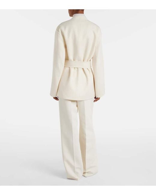 Rohe Natural Jacke Aus Wolle