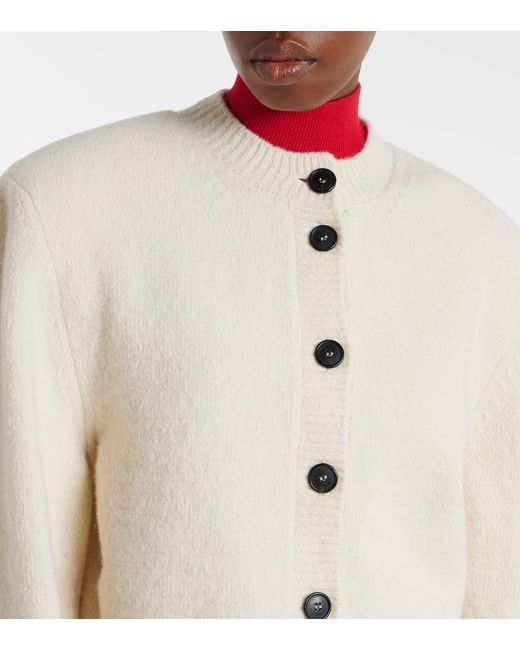 Rohe Natural Wool Cardigan