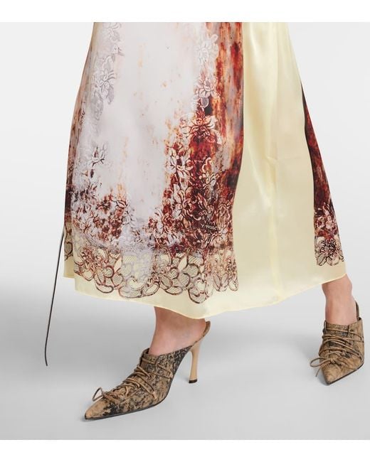 Y. Project Natural Bedruckter Maxirock