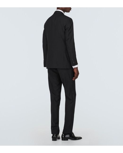 Polo Ralph Lauren Black Tailored Wool Barathea Tuxedo for men