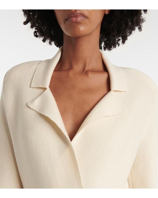 Gabriela Hearst Natural Bowen Wool Blazer