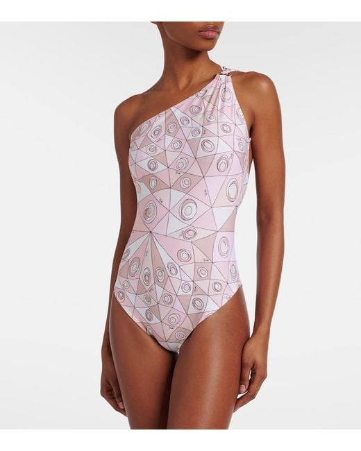 Emilio Pucci Pink Occhi Swimsuit