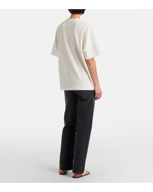 The Row Blue Fargo Straight Jeans