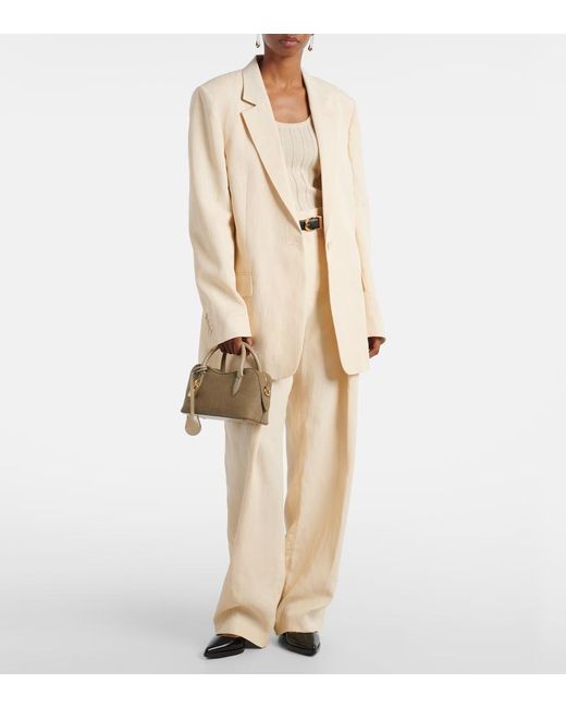 Stella McCartney Natural Oversized Blazer