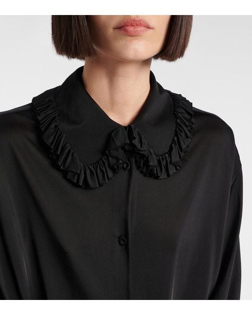 Blouse Jil Sander en coloris Black