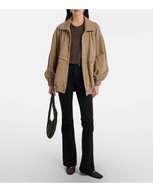 Jean Flare Beverly A Taille Haute Veronica Beard en coloris Blue