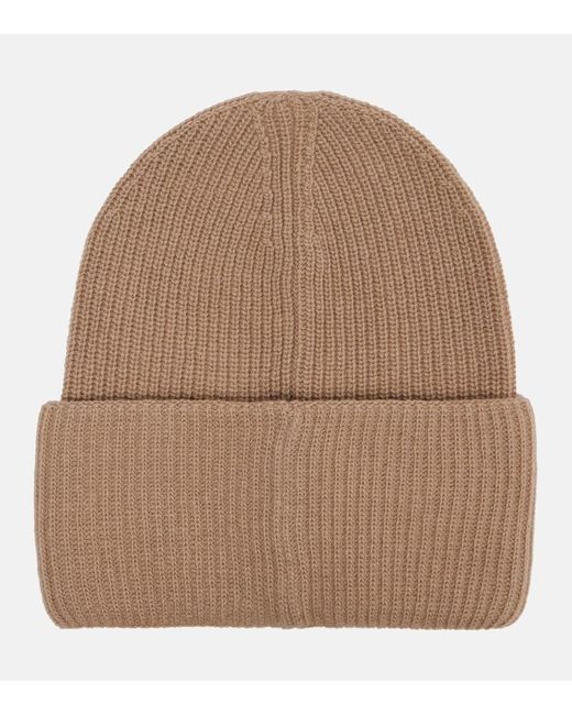 Moncler Brown Muetze Aus Schurwolle