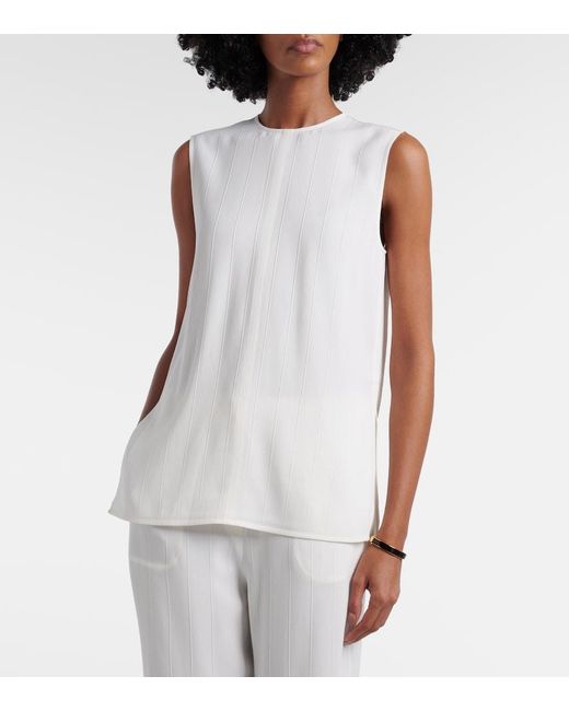 Totême  White Striped Top