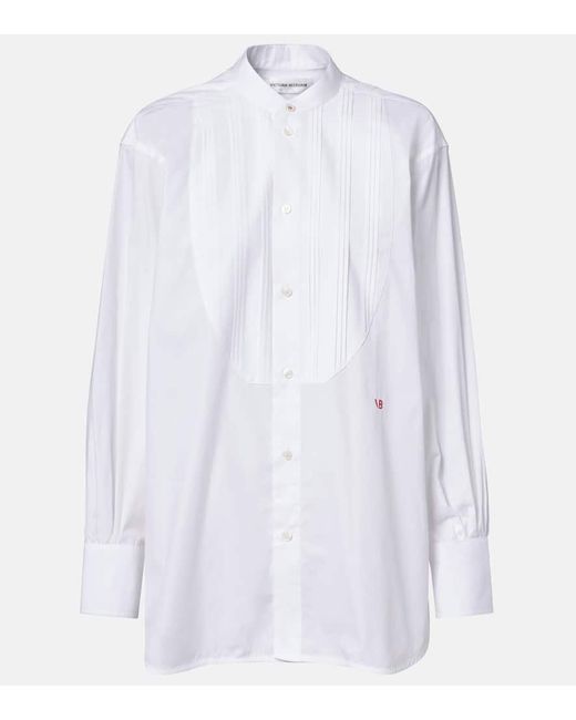 Victoria Beckham White Cotton Shirt