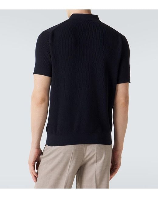 Polo di Sunspel in Blue da Uomo