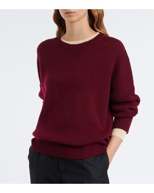 Pullover Mila di Lisa Yang in Purple