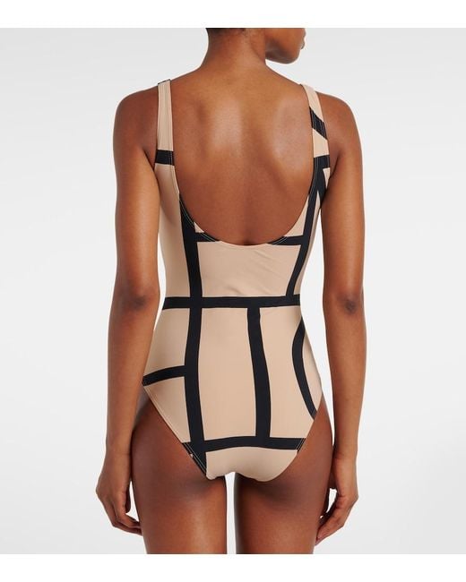 Totême Natural Logo Swimsuit