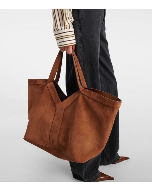Borsa Y di Saint Laurent in Brown