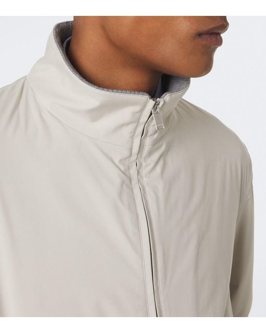 Lardini White Technical Jacket for men