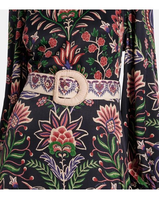 Robe Midi Marvelous Garden A Fleurs Farm Rio en coloris Multicolor