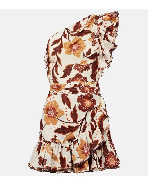 Poupette Multicolor Minikleid Corinne Aus Baumwolle