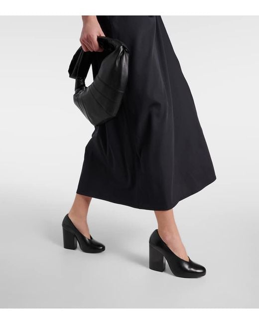Lemaire Black Virgin Wool Wrap Skirt