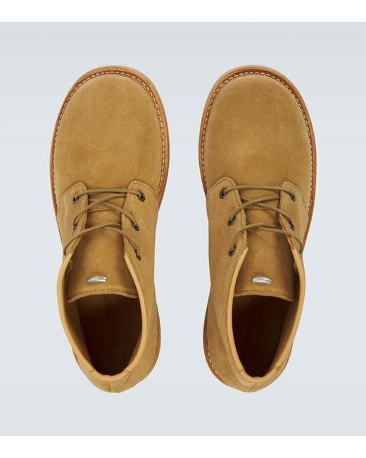 Our Legacy Brown Chukka Suede Desert Boots for men