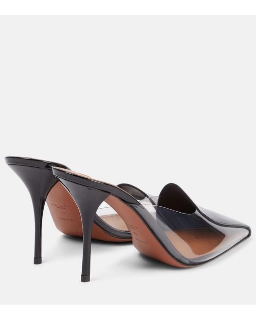 Alaïa Black Heeled Mules