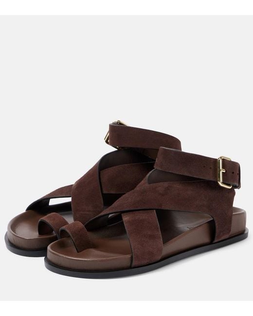 A.Emery Brown Jalen Suede Sandals