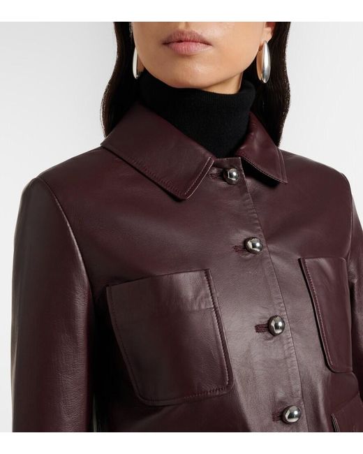 Altuzarra Brown Leather Jacket