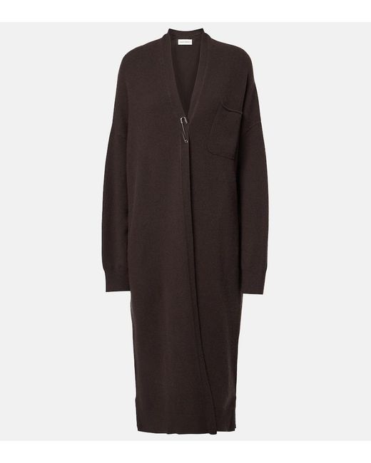 Extreme Cashmere Brown N°61 Koto Cashmere-Blend Cardigan