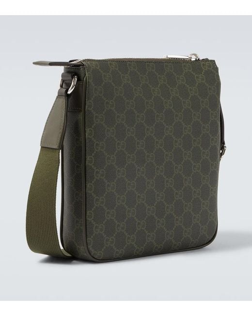 Gucci Crossbody Bag Gg Aus Leder in Green für Herren