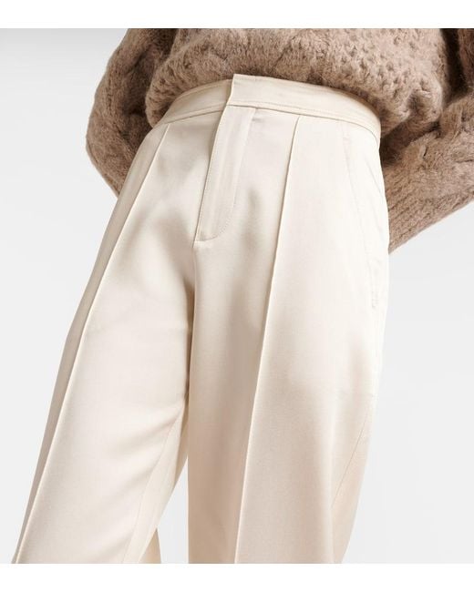 Brunello Cucinelli Natural High-Rise-Hose