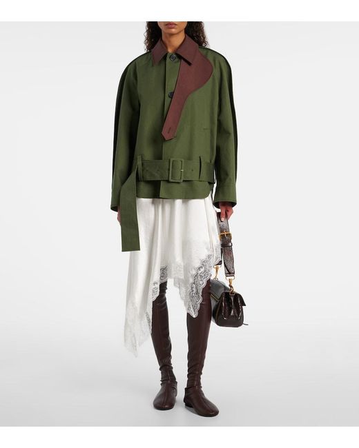 Proenza Schouler Brown Tee Over-The-Knee Boots