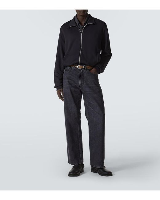 Our Legacy Blue Third Cut Wide-Leg Jeans for men