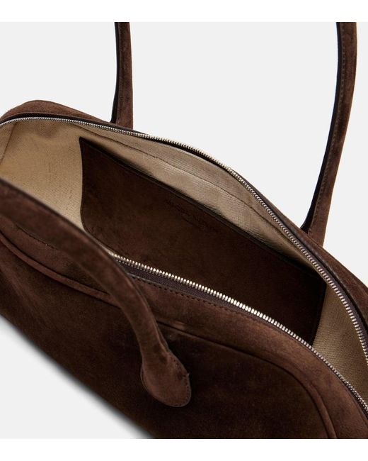 Magda Butrym Brown Brigitte Suede Shoulder Bag